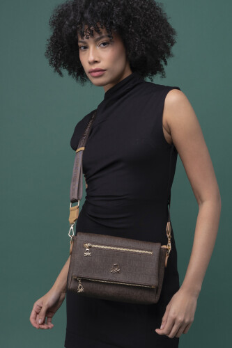 Benetton Kadın Çapraz Çanta- Kahve Camel - Benetton