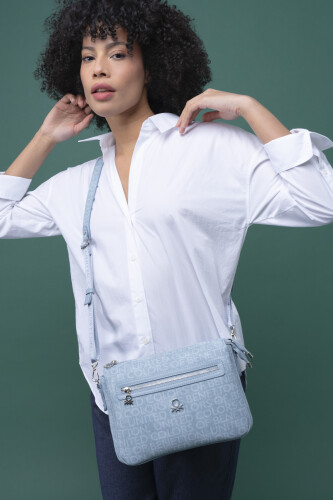 Benetton Kadın Çapraz Çanta - Mavi 