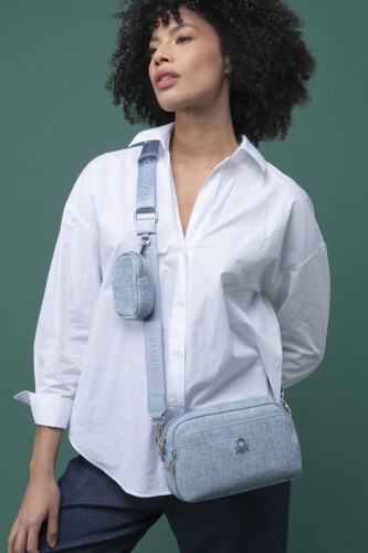 Benetton Kadın Çapraz Çanta - Mavi - Benetton