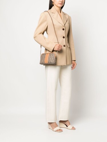 BRYANT PARK DOME CBO Mini Omuz Çantası-Krem 