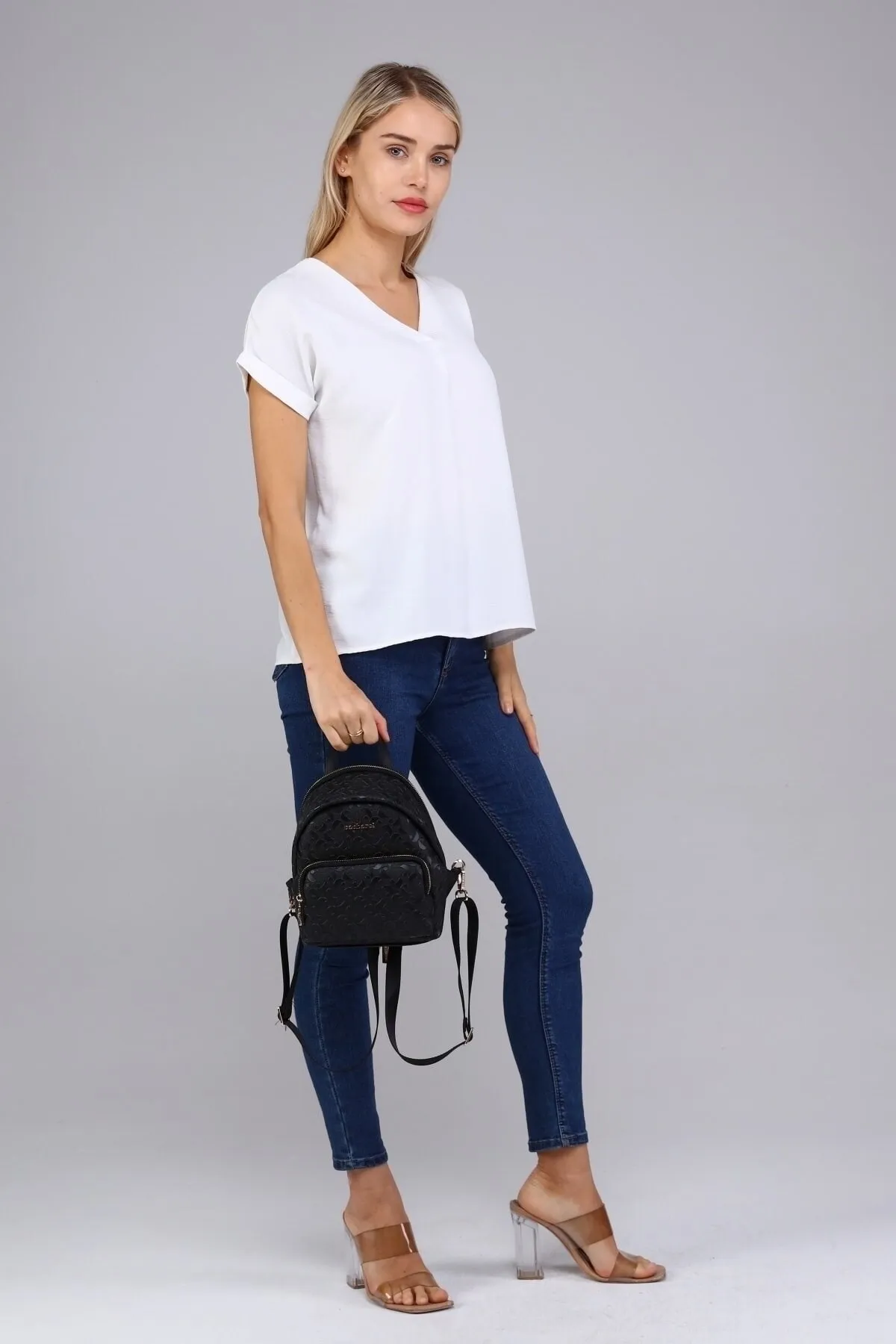 CACHAREL ÇANTA-C-030-SİYAH 