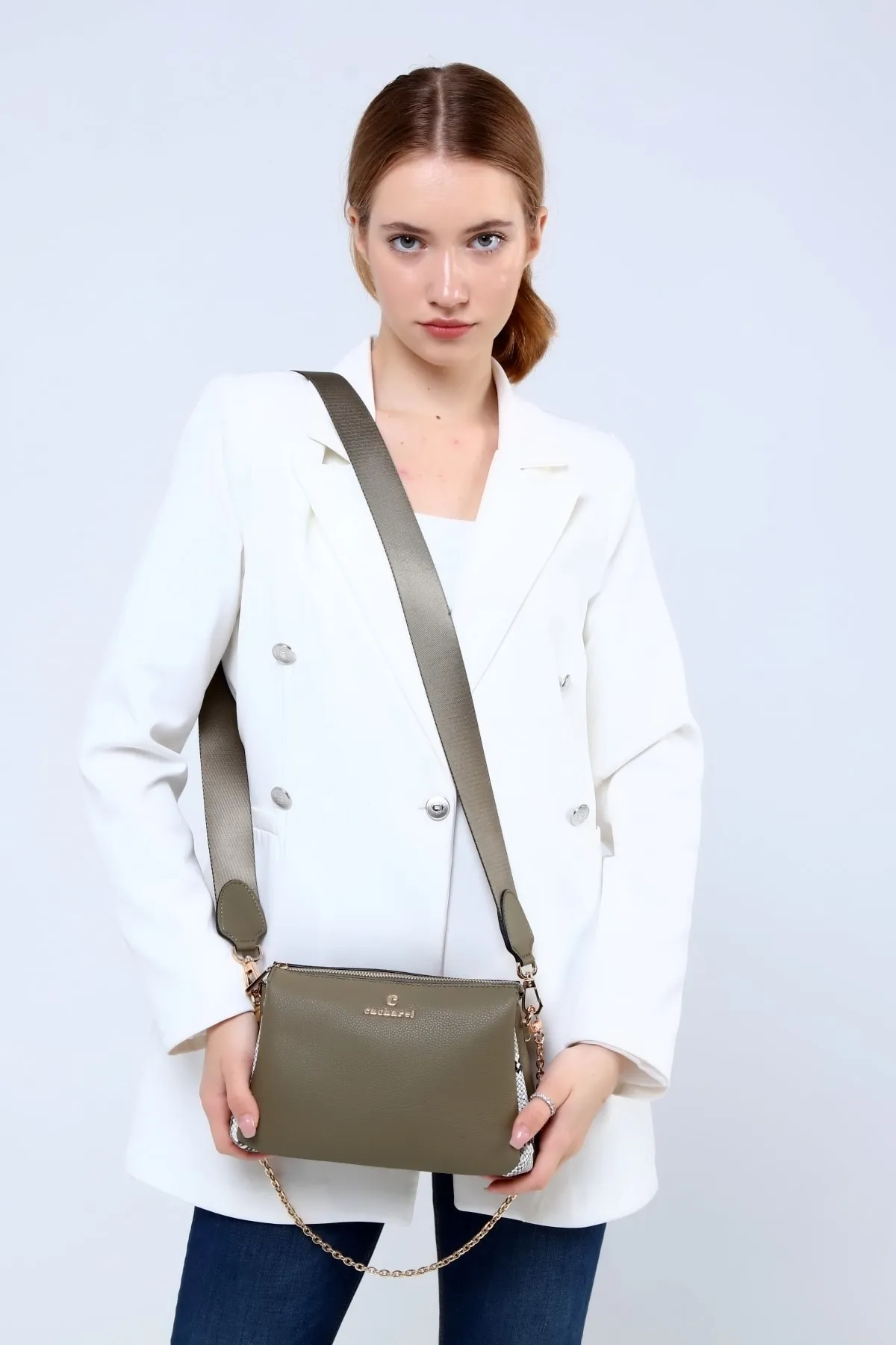 CACHAREL ÇANTA-C-035-HAKİ 