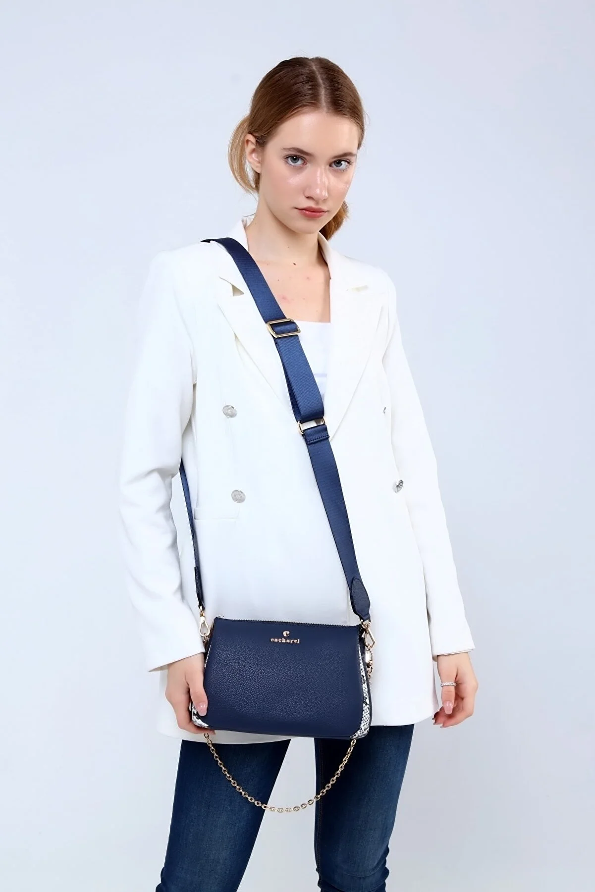 CACHAREL ÇANTA-C-035-LACİVERT 