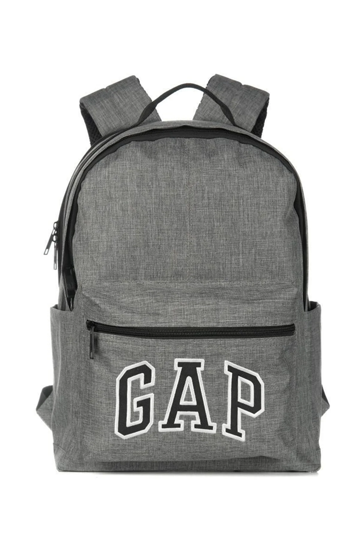 ÇİFT BÖLME SIRT ÇANTASI-GRİ MELANJ 