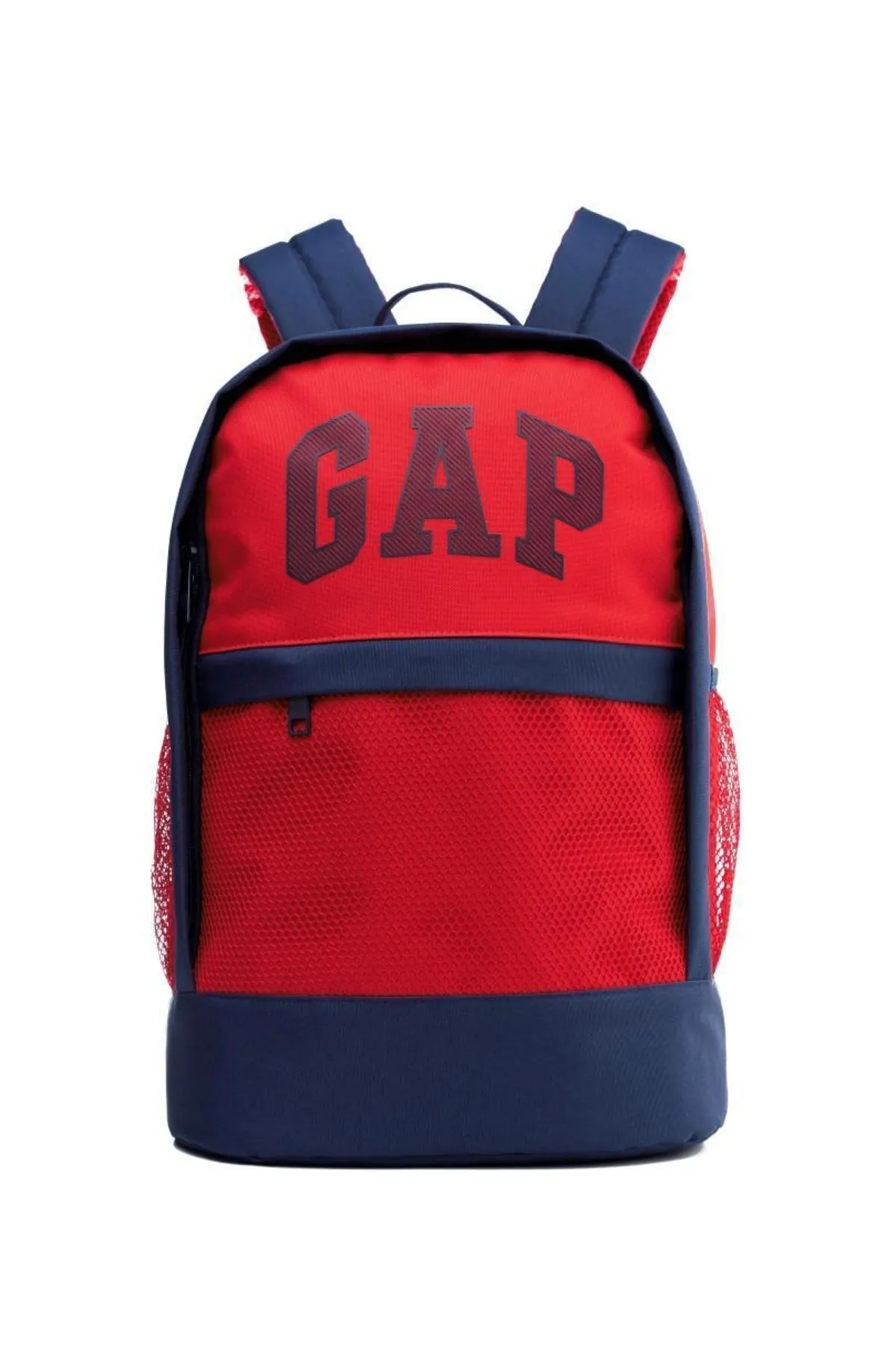 ÇİFT BÖLME SIRT ÇANTASI-KIRMIZI-LACİVERT 