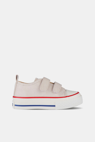 Çocuk Pipon Sneaker Ayakkabı - Bej 