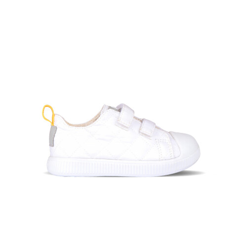 Çocuk Viyana Patik Keten Ayakkabı-Beyaz 