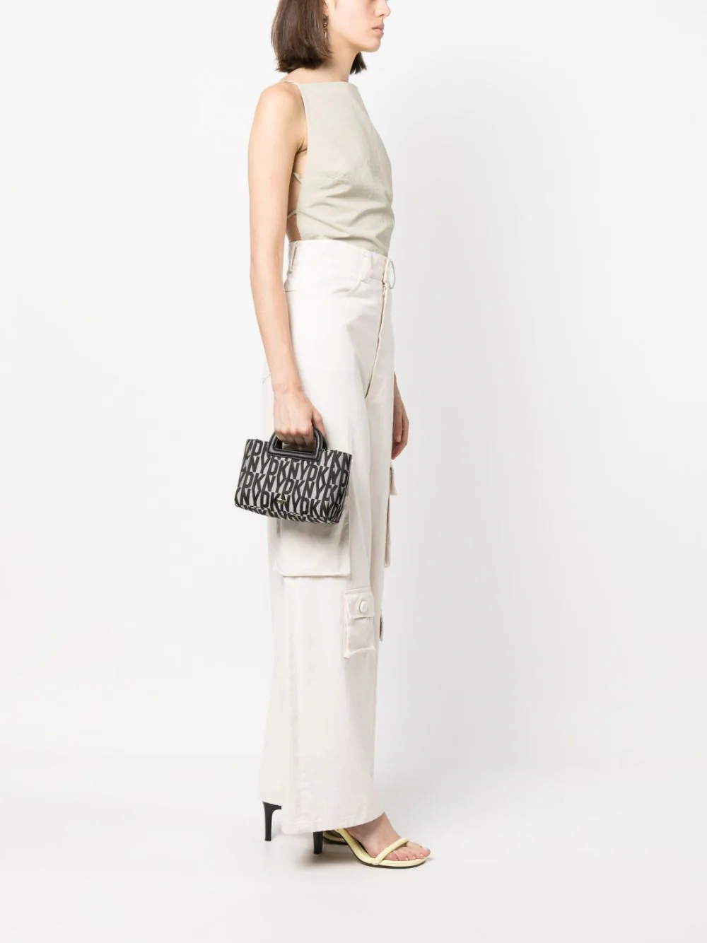 DREW TH CBODY Mini Omuz Çantası-Siyah 