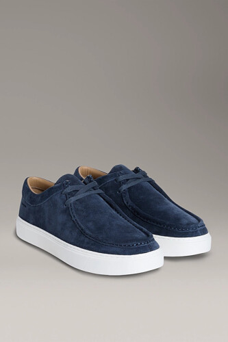 Erkek Ayna Dikişli Hibrit Ayakkabı - Lacivert 