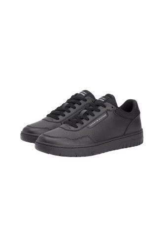 Erkek Basketbol Stili Bileksiz Sneaker - Siyah 