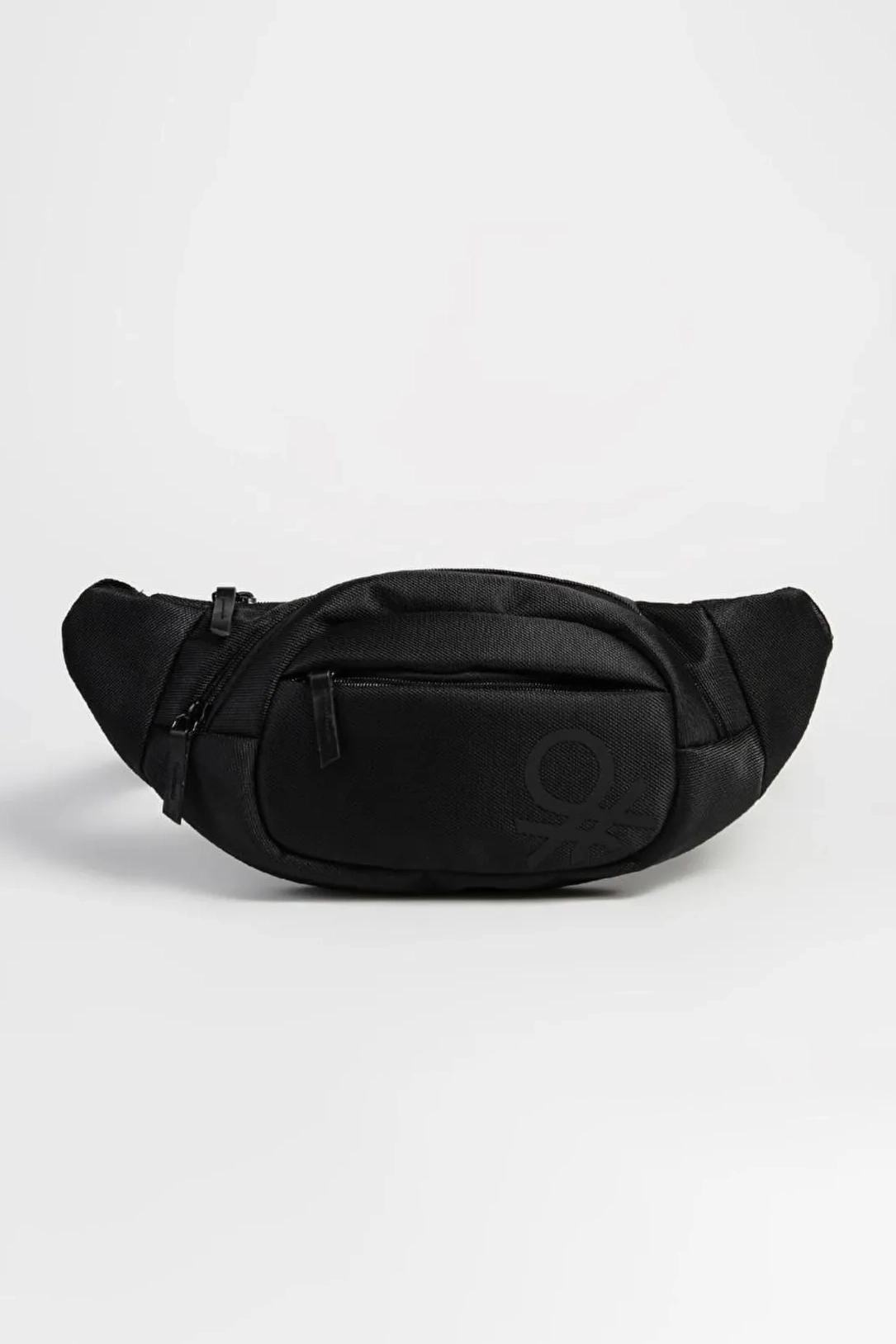 Erkek Benetton Vücut Çantası - Siyah 