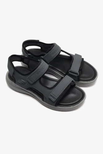 Erkek Bounder 2.0 - Thutton Sandalet - Koyu Gri - Skechers