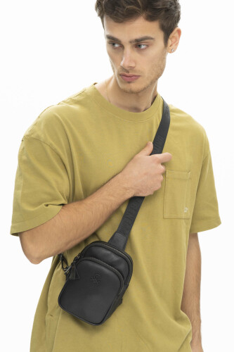 Erkek Çapraz Çanta-Siyah 