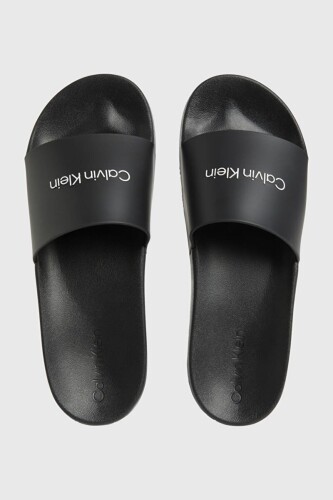 Erkek CK Chuncky Pool Terlik - Siyah 