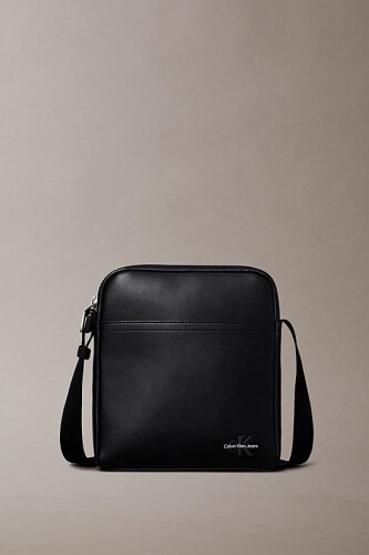 Erkek Ck Mono Logo Reporter Çanta - Siyah 