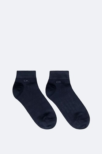 Erkek Ck Quarter 2'li Çorap - Lacivert 