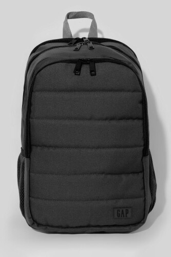 Erkek Çocuk Çift Bölmeli Sırt Çantası - Siyah 