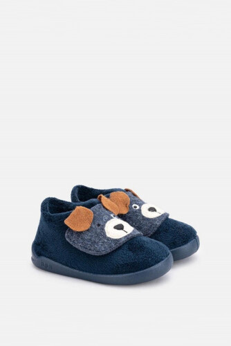 Erkek Çocuk Homie Guau Köpek Figürlü Panduf - Lacivert 