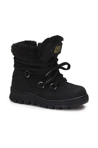 Erkek Çocuk Kappa Patik Bot - Siyah 