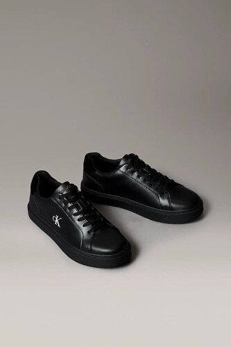Erkek Cupsole Tabanlı Sneaker - Siyah - Calvin Klein
