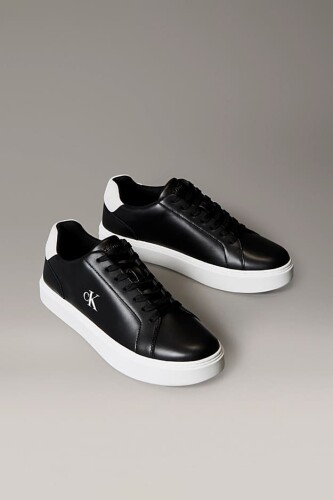 Erkek Cupsole Tabanlı Sneaker - Siyah - Calvin Klein
