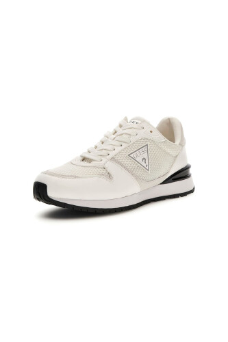 Erkek Island Panelli Sneaker - Beyaz - Guess