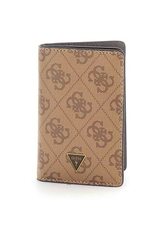 Erkek Madrid Flat Card Hol Cüzdan - Bej 