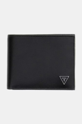 Erkek Milano Deri Cüzdan - Siyah 