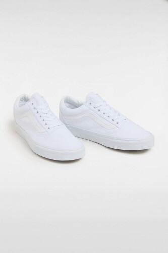 Erkek Old School Sneaker - Beyaz 