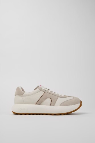 Erkek Pelotas Athens Deri Sneakers - Beyaz 