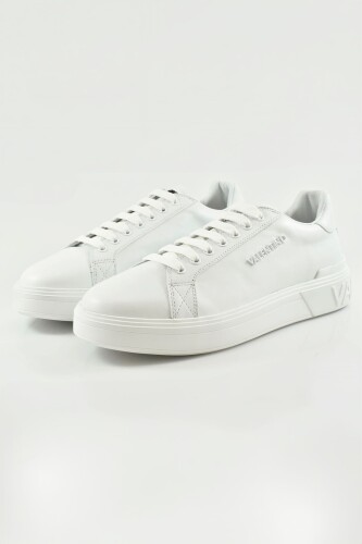 Erkek Rey Lace-Up Bağçıklı Sneakers - Beyaz 