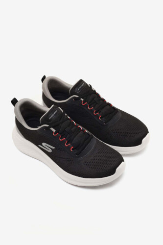 Erkek Skech-Lite Pro 2.0 Berrix File Sayalı Yastıklamalı Spor Ayakkabı - Siyah/Gri 