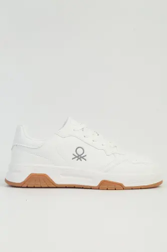 Erkek Spor Ayakkabı-Beyaz 