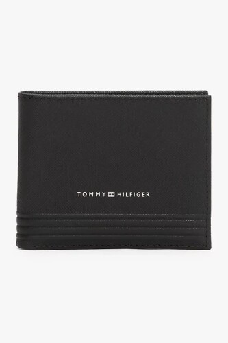 Erkek Th Business Cüzdan - Siyah - Tommy Hilfiger