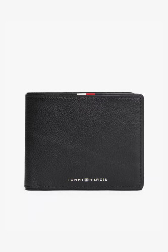 Erkek TH Corp CC & Coin Cüzdan - Siyah - Tommy Hilfiger