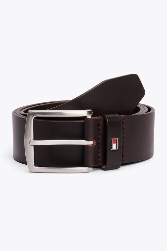 Erkek Th Denton Kemer - Koyu Kahverengi 