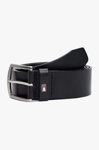 Erkek Th Denton Kemer - Siyah 