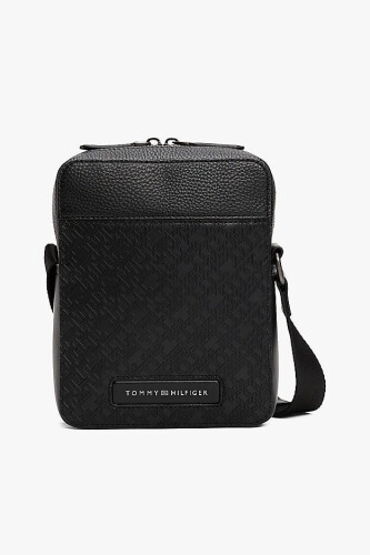 Erkek Th Monogram Mini Reporter Çanta - Siyah 