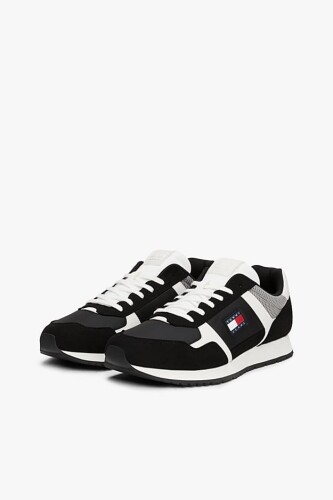 Erkek Tjm Casual Runner Sneakers - Siyah 