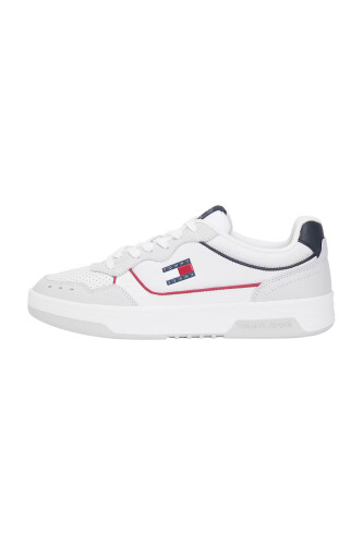 Erkek TJM Cupsole Elevated Sneaker Ayakakbı - Beyaz - Tommy Hilfiger