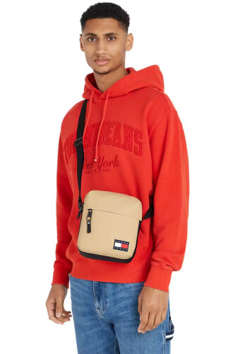 Erkek TJM Daily + Reporter Omuz Çantası - Bej 