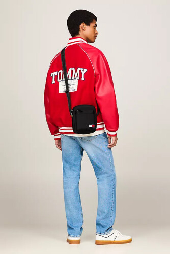 Erkek TJM ESSENTIAL DAILY REPORTER Çapraz Çanta-Siyah 