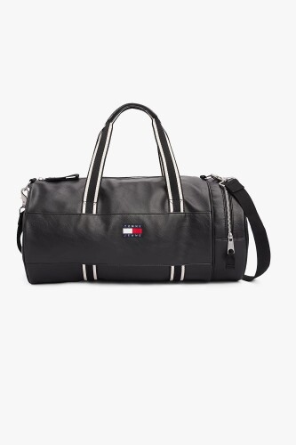 Erkek Tjm Şehir Logo Spor Çanta - Siyah 