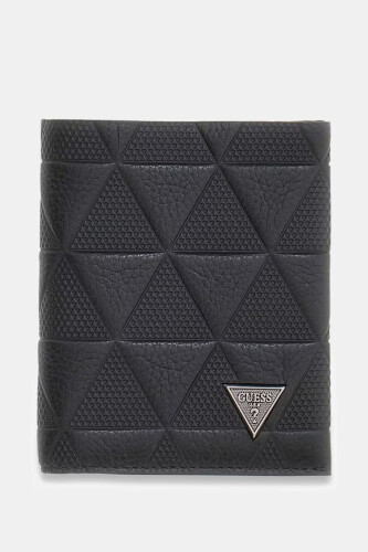 Erkek Torino Deri Kartlık - Siyah 