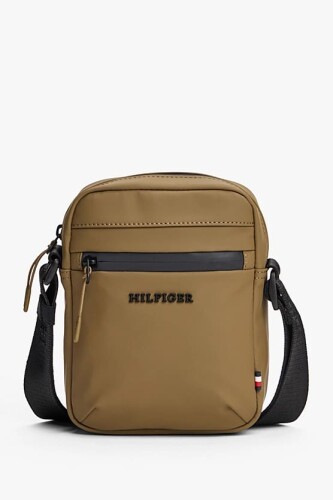 Erkek Tpu Mini Reporter Çanta - Kahverengi 