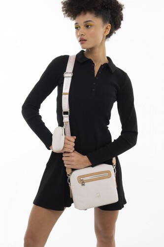 Graffiti Çapraz Çanta BNT_1046-Bej-A.Camel 