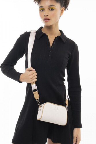 Graffiti Çapraz Çanta BNT_1072-Bej-A.Camel 