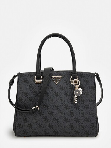 Kadın 4g Logolu Noelle El Çantası-Siyah - Guess