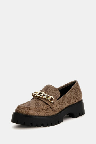 Kadın ALMOSTY CASUAL Loafer Ayakkabı- Kahve 