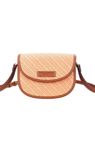 Kadın Ayarlanabilir Askılı Omuz Çantası - Turuncu 